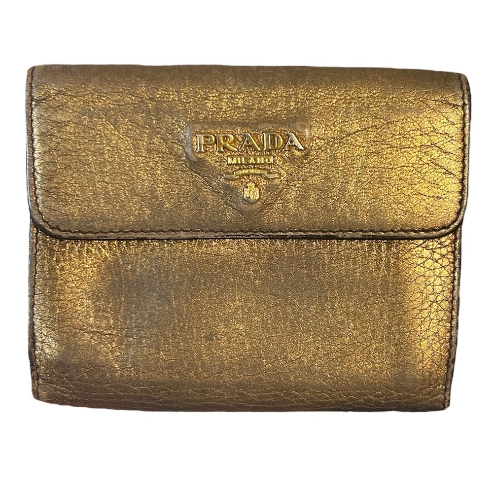Authentic Vintage PRADA Milano Leather Wallet